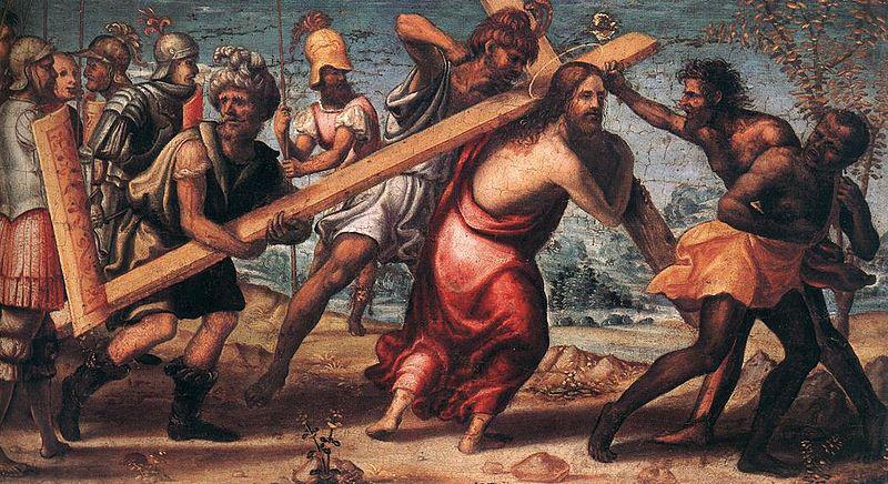 Giovanni Sodoma The Road to Calvary Germany oil painting art